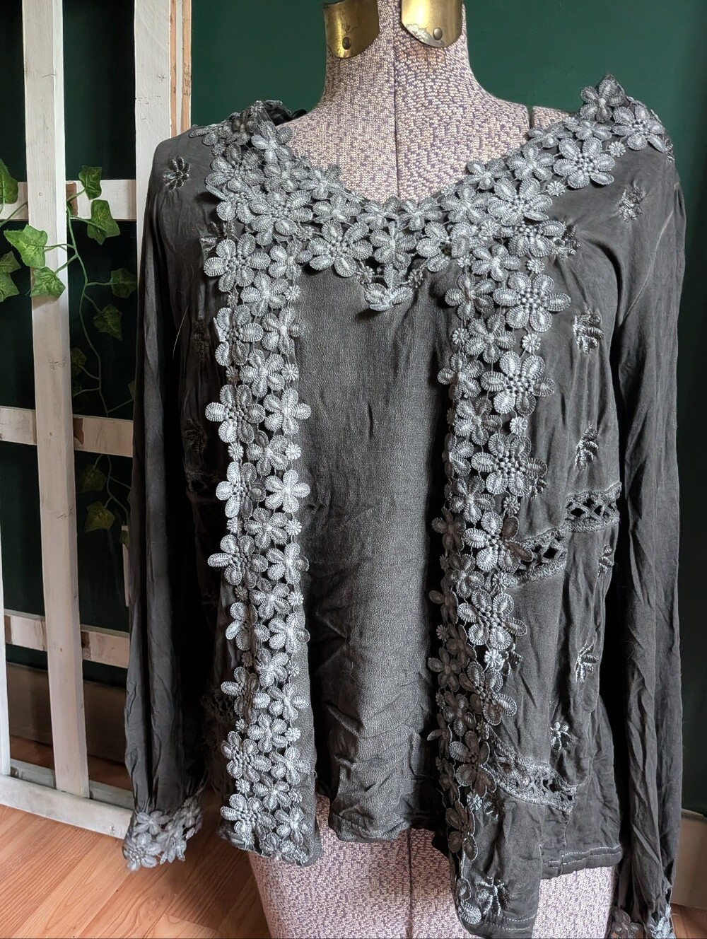 POL- Boho Floral Blouse